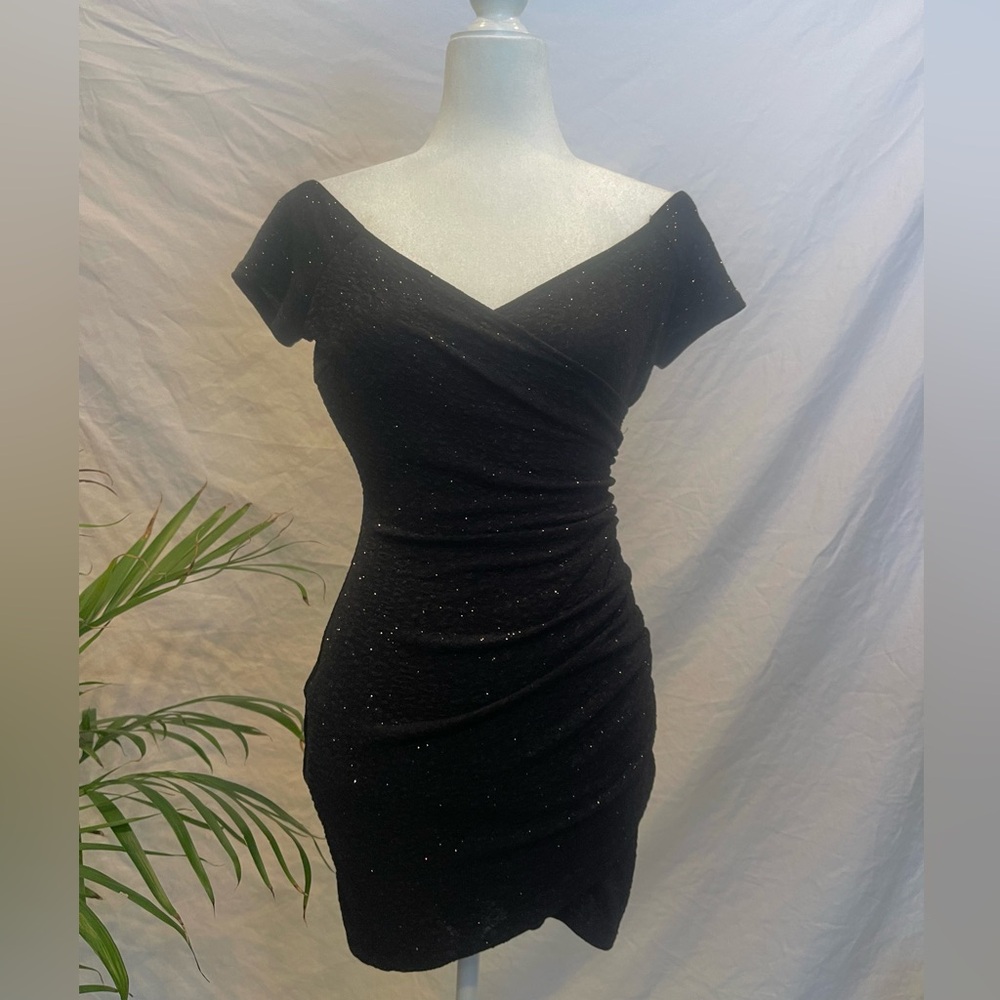 Windsor Black Mini Dress